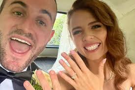 Irish dancing stars get married in Ireland after viral Riverdance proposal 