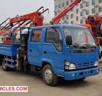 Custom ISUZU N Series 120hp Truck Mounted 3ton Telescopic ...