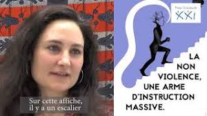 La Non-Violence c'est radical ! Un mois, une affiche, une personne engagée  dans la non-violence !!!