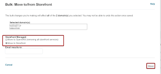 Moving Domains To And From Storefront Opensrs Help Support