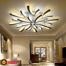 Se vivi in un appartamento con arredamento di design, troverai questo lampadario a led veramente originale ed esclusivo. Acrilico Moderno Led Plafoniere Per Salotto Camera Da Letto Sala Da Pranzo Lampadario Hot Ebay