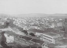 Birds-Eye View of Bombay stock image ...