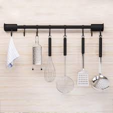 This technology is a kitchen corner storage feature sought by many and brought by elite to the market. Kitchen Rail Organizer Wall Mounted Pot Bar Stainless Steel Hanging Kitchen Utensils Rack For Pans Chopping Board Wall Mounted Kitchen Racks Aliexpress