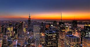 No Other City Quite Like It New York City Skyline Sunset Wallpaper Background By Kaldoon Via Flickr New York Wallpaper New York Night Nyc Skyline