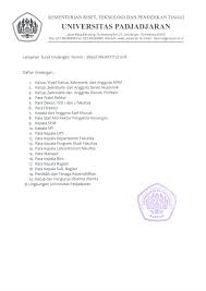 Contoh surat undangan rapat sekolah. Undangan Unpad Bersyukur Dies Natalis Ke 59 Universitas Padjadjaran