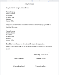 Surat kuasa memiliki ciri yang membedakan secara spesifik dengan surat. Cara Membuat Surat Kuasa Pengambilan Gaji Gantungan Bagi Contoh Surat
