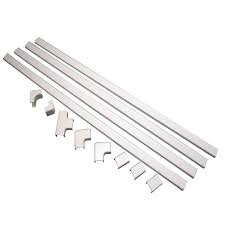 Amazon Com Legrand Wiremold Cmk50 Cord Mate Ii Kit Raceways Cord Management Kit To Hide Cables Cords Or Wires 4 Cord Cover Cord Organization Hide Cables