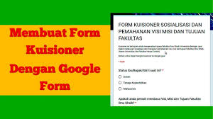 Maybe you would like to learn more about one of these? Cara Membuat Form Kuisioner Dengan Google Form Formulir Google Youtube