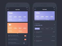 Payment Management App Credit Card App Credit Card Design Mobile Credit Card