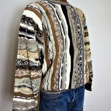 Vng 80s Coogi 3d Texture Sweater Cosby Sweater