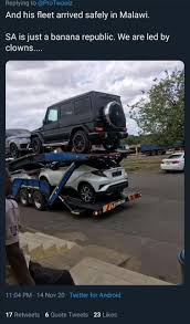 In addition to major one's fleet of luxury cars, he also maintains a fleet of three private jets. Khutso Amani On Twitter Bushiri Cars Arriving In Malawi