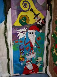 Nightmare Before Christmas Door Decorations Nightmare Before Christmas Drawings Nightmare Before Christmas Decorations Christmas Classroom Door