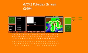 Teddiursa concocts its own honey by blending fruits and pollen collected by beedrill. Game Boy Gbc Pokemon Gold Silver Pokedex The Spriters Resource