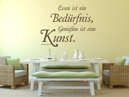 Wandtattoo Kuche Spruche Zitate Essen Ist Ein Bedurfnis Geniessen Eine Kunst Ebay