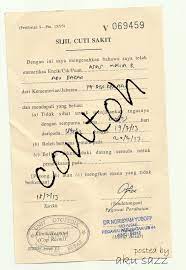 Contoh surat izin adalah sebuah surat yang dibuat dengan tujuan untuk meminta izin kepada penerima bahwa sang pengirim memiliki hajat / acara tertentu sehingga tidak bisa hadir atau melaksanakan kegiatan seperti biasanya. Surat Rasmi Mc Sakit Kosong Kerja