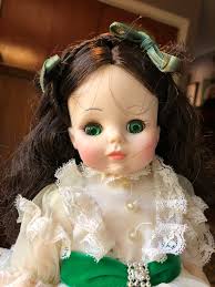 Madame Alexander-pop vintage Gone With The Wind Scarlett O'Hara Madame Doll  Vtg Scarlett-pop GWTW Madame Alexander-pop in originele doos 1590