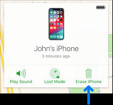 Erase A Device In Find My Iphone On Icloud Com Apple Support