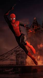 Spider Man Mobile Wallpaper Form The Movie Far From Home Spiderman Marvel Spiderman Marvel Comics