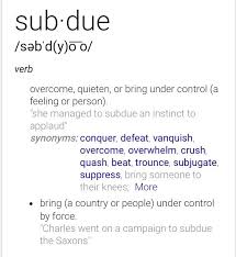 Subdue Definition Quotes Words Cool Words