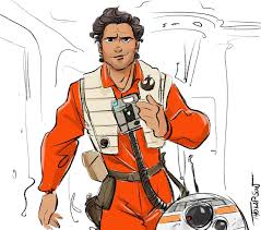 Steve Thompson Poe Dameron And Bb 8 Star Wars Fandom Star Wars Memes Star Wars Art