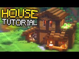 Cute minecraft house design easy. How To Build A Survival House Tutorial Rustic House Design Minecraft Map
