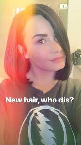 Now she has a fierce new short hair makeover. Demi Lovato Short Haircut April 2019 Popsugar Beauty
