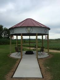 Nice Gazebo Fire Pit Area Gazebo With Fire Pit Backyard Outdoor Fire