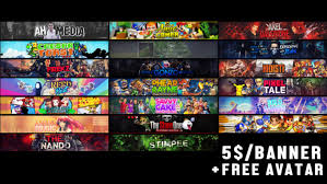 Gaming / by flix / august 10, 2020. Create You A Youtube Banner Channel Art And Free Avatar By Monicastefane07 Fiverr