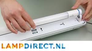 t8 tl buis met starter vervangen door led buis conventioneel vsa lampdirect nl youtube
