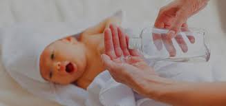 Pour 1/4 of coconut oil in a lukewarm bath and soak for a minimum of 15 minutes. Baby Massage Oil Benefits How To Use Baby Massage Oil Johnson S Baby
