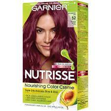The breakthrough formula of color ultime hair colorations provide vivid color intensity and premium. Garnier Nutrisse Nourishing Hair Color Creme With Triple Oils Strawberry Jam 52 Medium Berry Red 1 Kit Walmart Com Walmart Com