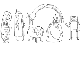 Our coloring pages offer younger children wonderful opportunities to develop their creativity and work their pencil grip in preparation for learning how to write. Adventure Time Main Characters Coloring Pages Adventure Time Coloring Pages Adventure Time Characters Coloring Pages