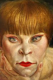 Otto Dix Woman On A Leopard Skin 1927 Cornell University Portrait Painting German Expressionism German Art