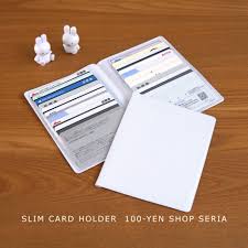 セリア】診察券やカードの収納に便利なカードホルダー！一気に全部が見えて取り出しやすい！ : usagi works Powered by  ライブドアブログ