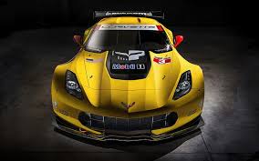 Hd Wallpaper Chevrolet Corvette C7 R Race Car Front View Wallpaper Flare