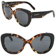 Burberry Women S 57mm Tinted Cat Eye Sunglasses 240 Liked On Polyvore Featuring Accessories Eyewear Sungl Cat Eye Sunglasses Sunglasses Burberry Eyewear