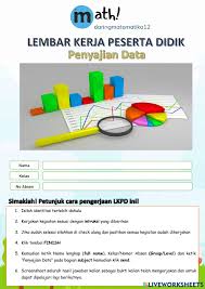 Penyajian materi dalam buku paket yang kurang menarik juga membuat siswa tidak. Penyajian Data Kelas Vii Worksheet
