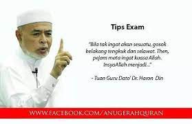 Ustaz haron din detik detik sakaratul maut. Hzq On Twitter Little Daie Tips Exam By Tuan Guru Dato Dr Haron Din Http T Co Kek8dhc9ji