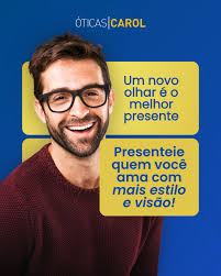 Surpreenda quem você ama neste Natal com óculos que unem estilo, conforto e  cuidado. Um presente cheio de significado, que transforma momentos simples  em memórias especiais. Natal inesquecível, você vê na Carol.