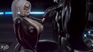 Black Cat And Venom Special [X3D] 