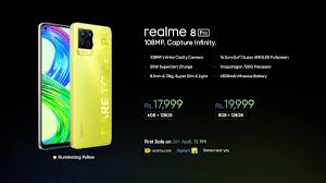 Realme 8 5g has introduced very good features such as camera, ram, storage, processor, display, etc. Realme 8 Pro Illuminating Yellow India Sale On April 26 On Flipkart