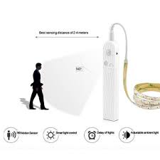 Maybe you would like to learn more about one of these? Fairy Lights 1 3m Home Closet Smart Turn On Off Pir Motion Sensor Led Light Strip Stairs Lamp Home Furniture Diy