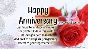 Wherever you go… love and friendship goes long and eternally lovely life music may love find joy in every other accept blessing from father and mother happy anniversary beloved. Happy Anniversary To My Daughter And Son In Law Twitter Bokkor Quotes