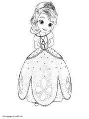 Then, come back and find even more coloring pages featuring your favorite disney junior characters. Sofia The First Coloring Pages Disney Princess Book