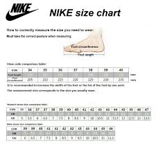 Kasut baru nak let go sebab salah pilih saiz besar. Size Kasut Nike Perempuan