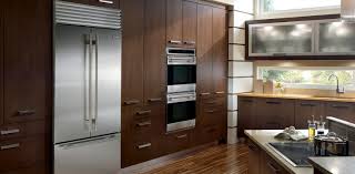 The cabinet with the fridge & some electrical components installed. Sub Zero Fridge Everything To Know Before Buying Review
