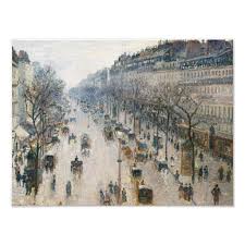 Camille Pissarro The Boulevard Montmartre Photo Print Zazzle Com In 2020 Camille Pissarro Metropolitan Museum Of Art Art Movement