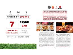 Hilton Head Magazines Ch2 Cb2 Spirit Of Sports Found In A Bar