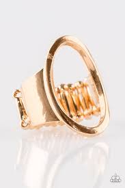 Paparazzi heartstring harmony gold engraved love ring. Paparazzi Accessories A One Up Gold