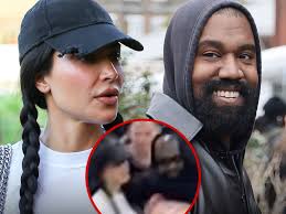 Kim Kardashian Keeps the Peace With Kanye West At Saint's Basketball Game